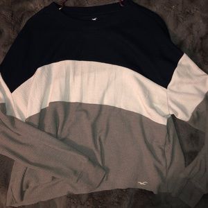 hollister waffle longsleeve